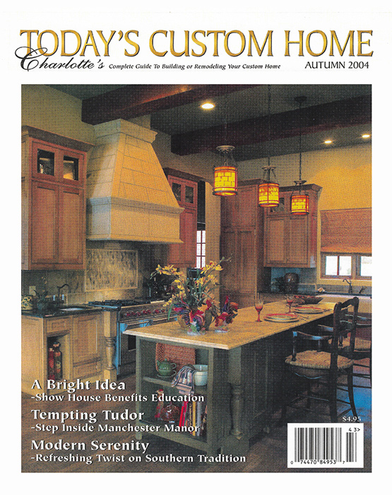 Today's Custom Home Magazine Cover - Patrick Joseph Distinctive Homes